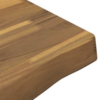 Rechteckige Tischplatte 90 x 50 x 3,5 cm Rechtwinklig Weiß