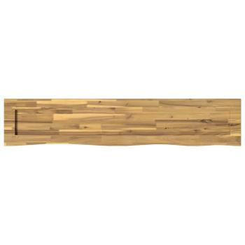 Rechteckige Tischplatte 140 x 30 x 3 cm Rechteckig