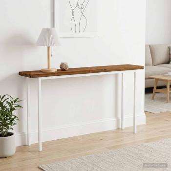 ARDEBO.de - Rechteckige Tischplatte 150 x 30 x 3 cm Rechteckig