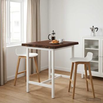 ARDEBO.de - Rechteckige Tischplatte 90 x 40 x 3,2 cm Rechteckig