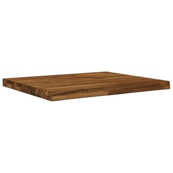 Rechteckige Tischplatte 80 x 50 x 3,2 cm Rechteckig