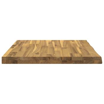 Rechteckige Tischplatte 90 x 50 x 3,5 cm Rechtwinklig Weiß