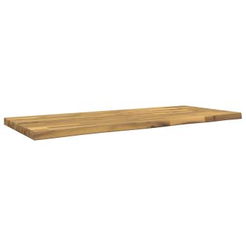 Rechteckige Tischplatte 130 x 50 x 3 cm Rechteckig