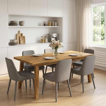 ARDEBO.de - Rechteckige Tischplatte 130 x 60 x 3,2 cm Rechteckig