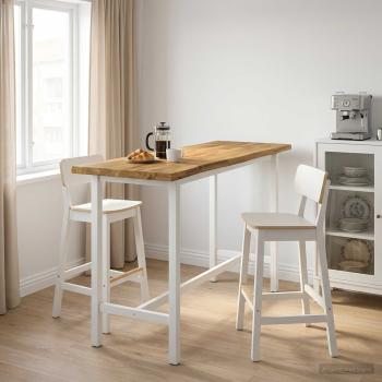 ARDEBO.de - Rechteckige Tischplatte 160 x 40 x 3 cm Rechteckig