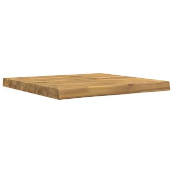 Rechteckige Tischplatte 50 x 50 x 3 cm Quadratisch