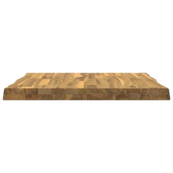 Rechteckige Tischplatte 50 x 50 x 3 cm Quadratisch