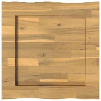 Rechteckige Tischplatte 50 x 50 x 3 cm Quadratisch
