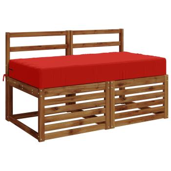 Sitzkissen SOEST 100 % Polyester Rot 120 x 80 x 15 cm
