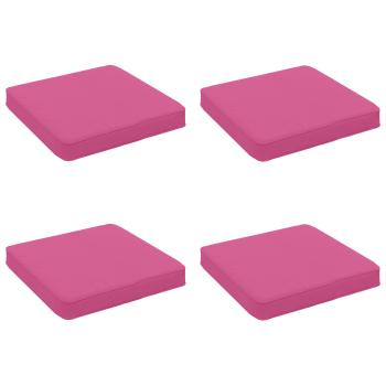 4-teilige Sitzkissen VUGHT 4 pcs 100 % Polyester Rosa