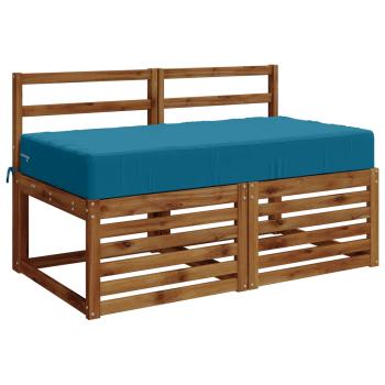 Sitzkissen SOEST 100 % Polyester Hellblau 120 x 60 x 15 cm