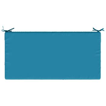 Sitzkissen SOEST 100 % Polyester Hellblau 120 x 60 x 15 cm