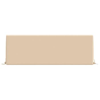 Rückenkissen SOEST 100 % Polyester Creme 120 x 20 x 40 cm