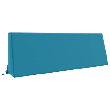 Rückenkissen SOEST 100 % Polyester Hellblau 120 x 20 x 40 cm