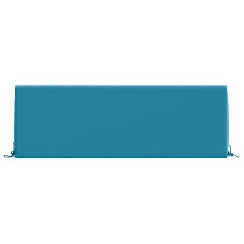 Rückenkissen SOEST 100 % Polyester Hellblau 120 x 20 x 40 cm