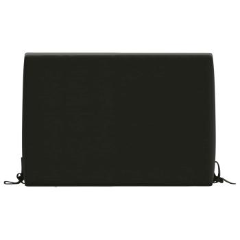 Rückenkissen SOEST 100 % Polyester Schwarz 60 x 20 x 40 cm
