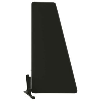 Rückenkissen SOEST 100 % Polyester Schwarz 60 x 20 x 40 cm