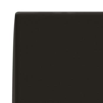 Rückenkissen SOEST 100 % Polyester Schwarz 60 x 20 x 40 cm
