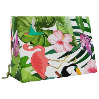ARDEBO.de - Rückenkissen SOEST 100 % Polyester Mehrfarbig 60 x 20 x 40 cm