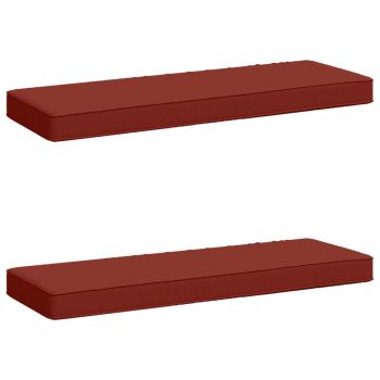 2-teilige Bankkissen VUGHT 2 stk. 100 % Polyester Rot