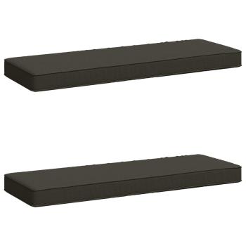 2-teilige Bankkissen VUGHT 2 pcs 100 % Polyester Anthrazit
