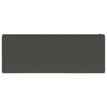 1-teiliges Bankkissen VUGHT 100 % Polyester Anthrazit