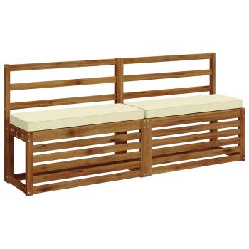 2-teilige Bankkissen VUGHT 2 pcs 100 % Polyester Creme