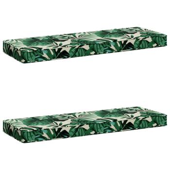 2-teilige Bankkissen VUGHT 2 pcs 100 % Polyester Blattmuster