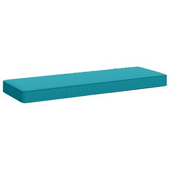ARDEBO.de - 1-teiliges Bankkissen VUGHT 100 % Polyester Türkis