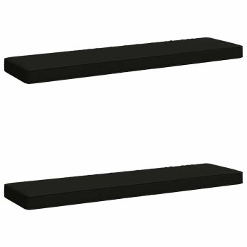 2-teilige Bankkissen VUGHT 2 pcs 100 % Polyester Schwarz