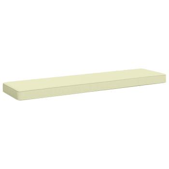 ARDEBO.de - 1-teiliges Bankkissen VUGHT 100 % Polyester Creme