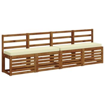 1-teiliges Bankkissen VUGHT 100 % Polyester Creme