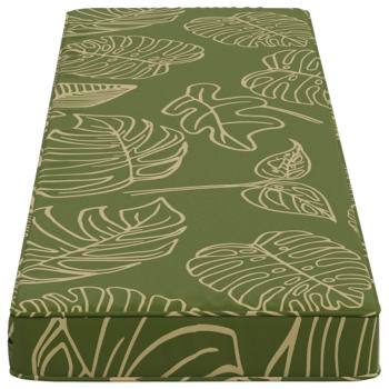 1-teiliges Bankkissen VUGHT 100 % Polyester Blattdesign
