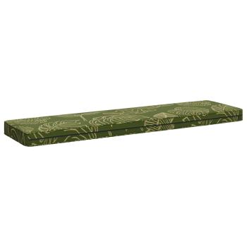 1-teiliges Bankkissen VUGHT 100 % Polyester Blattdesign