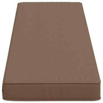 1-teiliges Bankkissen VUGHT 100 % Polyester Taupe