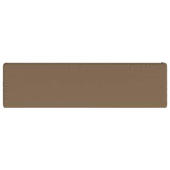 1-teiliges Bankkissen VUGHT 100 % Polyester Taupe
