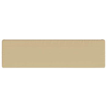 1-teiliges Bankkissen VUGHT 100 % Polyester Beige