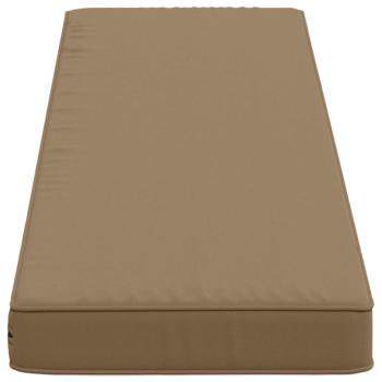 1-teiliges Bankkissen VUGHT 100 % Polyester Taupe
