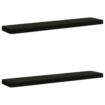 2-teilige Bankkissen VUGHT 2 pcs 100 % Polyester Schwarz