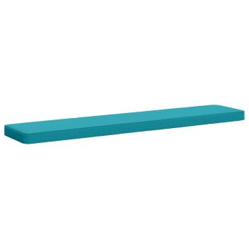 2-teilige Bankkissen VUGHT 2 stk. 100 % Polyester Türkis