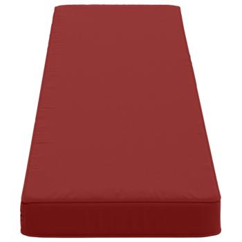 1-teiliges Bankkissen VUGHT 100 % Polyester Weinrot