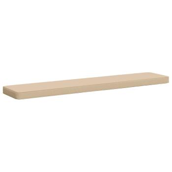 ARDEBO.de - 1-teiliges Bankkissen VUGHT 100 % Polyester Creme