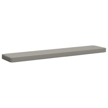 ARDEBO.de - 1-teiliges Bankkissen VUGHT 100 % Polyester Grau