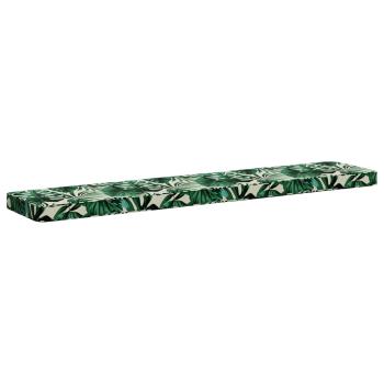 1-teiliges Bankkissen VUGHT 100 % Polyester Blattmuster
