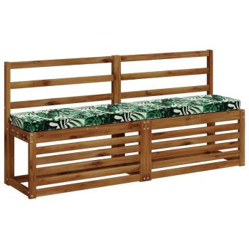 1-teiliges Bankkissen VUGHT 100 % Polyester Blattmuster