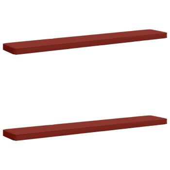 ARDEBO.de - 2-teilige Bankkissen VUGHT 2 pcs 100 % Polyester Rot
