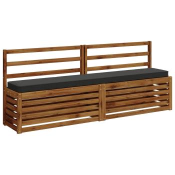 1-teiliges Bankkissen VUGHT 100 % Polyester Anthrazit