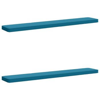 2-teilige Bankkissen VUGHT 2 pcs 100 % Polyester Himmelblau