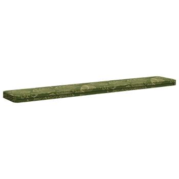 1-teiliges Bankkissen VUGHT 100 % Polyester Blattdesign