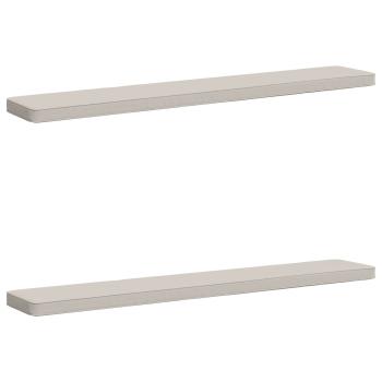 2-teilige Bankkissen VUGHT 2 stk. 100 % Polyester Weiß